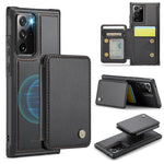 JEEHOOD J05 til Samsung Galaxy Note20 Ultra / Note20 Ultra 5G Etui Læder Mobilcover med Aftagelig Magnetisk Korttaske