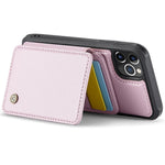 JEEHOOD J05 Til iPhone 11 Pro Max Cover Mobilcover i læder med aftagelig magnetisk kortholder