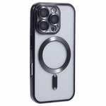 For iPhone 16 Pro Max Case Compatible with MagSafe Electroplating TPU Phone Cover with Lens Film