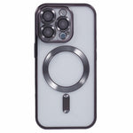 For iPhone 16 Pro Max Case Compatible with MagSafe Electroplating TPU Phone Cover with Lens Film