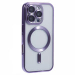For iPhone 16 Pro Max Case Compatible with MagSafe Electroplating TPU Phone Cover with Lens Film