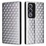 Oppo A80 5G / A3 Pro (Global) 5G / K12x 5G (Indien) / A3x 5G (Kina) Läderfodral Plånboksfodral mobilfodral Rombpräglat