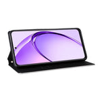 Oppo A80 5G / A3 Pro (Global) 5G / K12x 5G (Indien) / A3x 5G (Kina) Läderfodral Plånboksfodral mobilfodral Rombpräglat