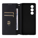 Oppo A80 5G / A3 Pro (Global) 5G / K12x 5G (Indien) / A3x 5G (Kina) Läderfodral Plånboksfodral mobilfodral Rombpräglat