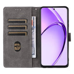 Oppo A80 5G / A3 Pro (Global) 5G / K12x 5G (Indien) / A3x 5G (Kina) Läderfodral RFID-blockerande plånboksfodral med rem