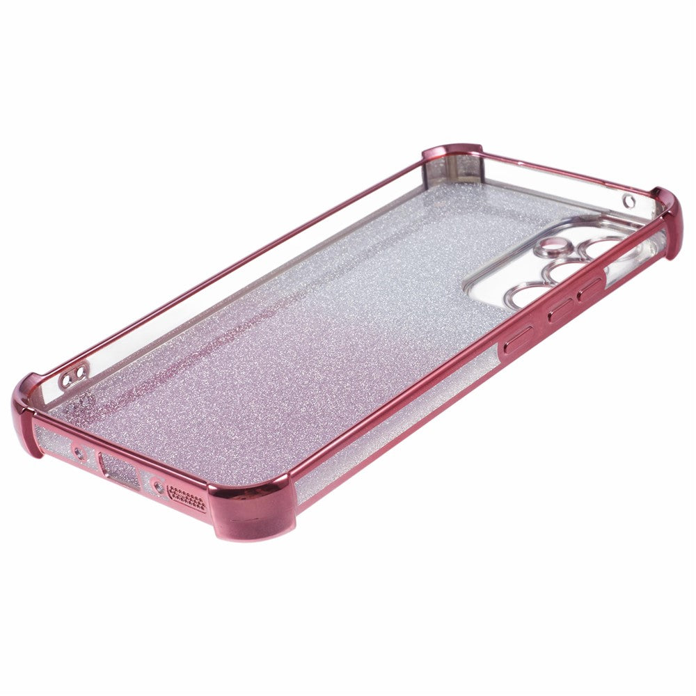 Samsung Galaxy A14 4G / 5G Skal Glitter Baksida TPU mobilskal Galvaniserad