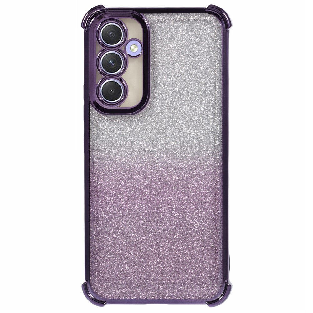 Samsung Galaxy A14 4G / 5G Skal Glitter Baksida TPU mobilskal Galvaniserad