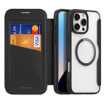 DUX DUCIS Skin X Pro for iPhone 16 Pro Leather Case Compatible with MagSafe Card Holder Phone Cover