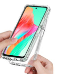 For Oppo A18 4G / A38 4G Case Acrylic+TPU 3-in-1 Mobile Phone Cover