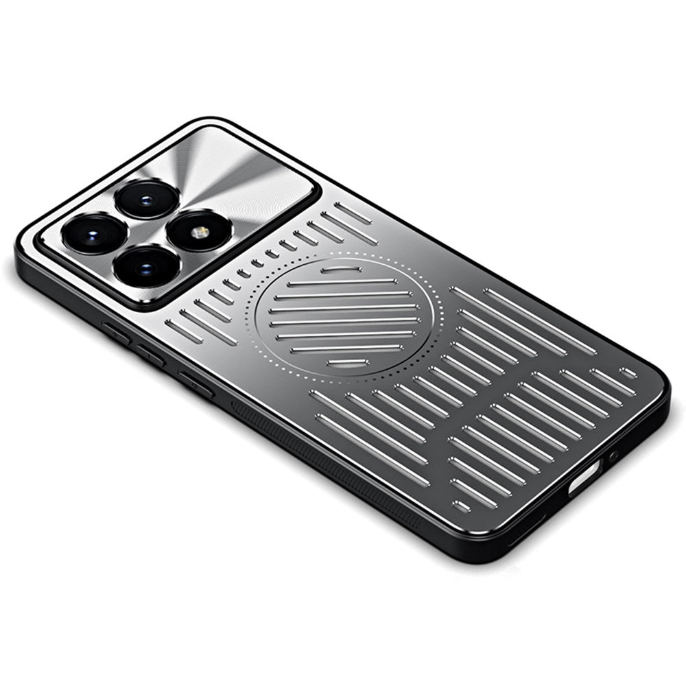 For Xiaomi Redmi K70 5G / K70 Pro 5G Case Dissipate Heat TPU+Aluminum Alloy Phone Cover