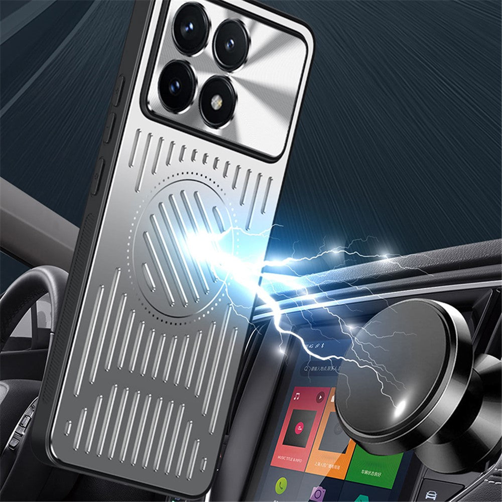 For Xiaomi Redmi K70 5G / K70 Pro 5G Case Dissipate Heat TPU+Aluminum Alloy Phone Cover