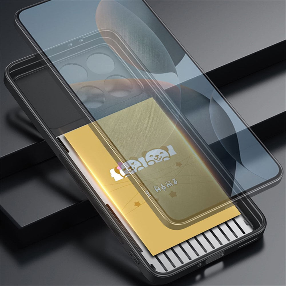 For Xiaomi Redmi K70 5G / K70 Pro 5G Case Dissipate Heat TPU+Aluminum Alloy Phone Cover