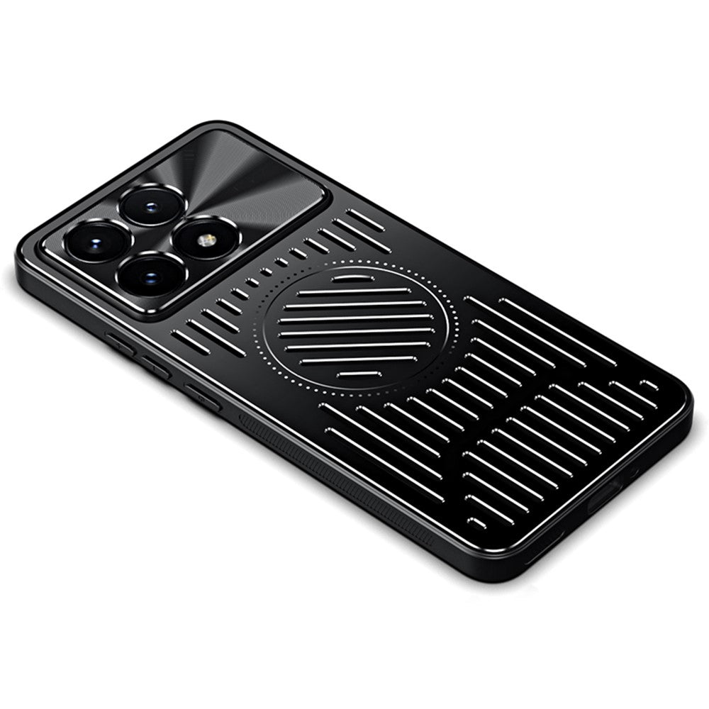 For Xiaomi Redmi K70 5G / K70 Pro 5G Case Dissipate Heat TPU+Aluminum Alloy Phone Cover