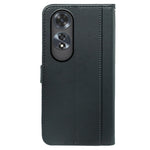 HX02 For Oppo A60 4G Case Magnetic Closure Leather Wallet Phone Cover with Strap