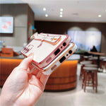 For Samsung Galaxy A35 5G Case Flexible TPU Love Heart Cute Phone Cover Wristband