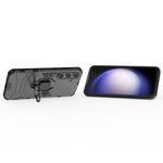 For Samsung Galaxy S24 FE Case PC+TPU Kickstand Cell Phone Back Cover