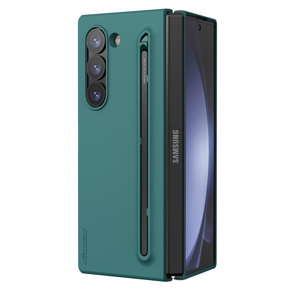 NILLKIN Flex Pure Fold Case for Samsung Galaxy Z Fold6 5G Silicone+PC Phone Cover with Stylus Pen