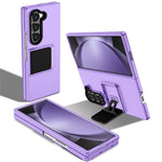 For Samsung Galaxy Z Fold6 5G Case Hidden Kickstand Hard PC Phone Cover