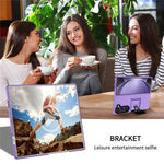 For Samsung Galaxy Z Fold6 5G Case Hidden Kickstand Hard PC Phone Cover