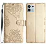 For Xiaomi Redmi Note 13 Pro 5G / Poco X6 5G Case Butterfly Flower PU Leather Wallet Flip Phone Cover
