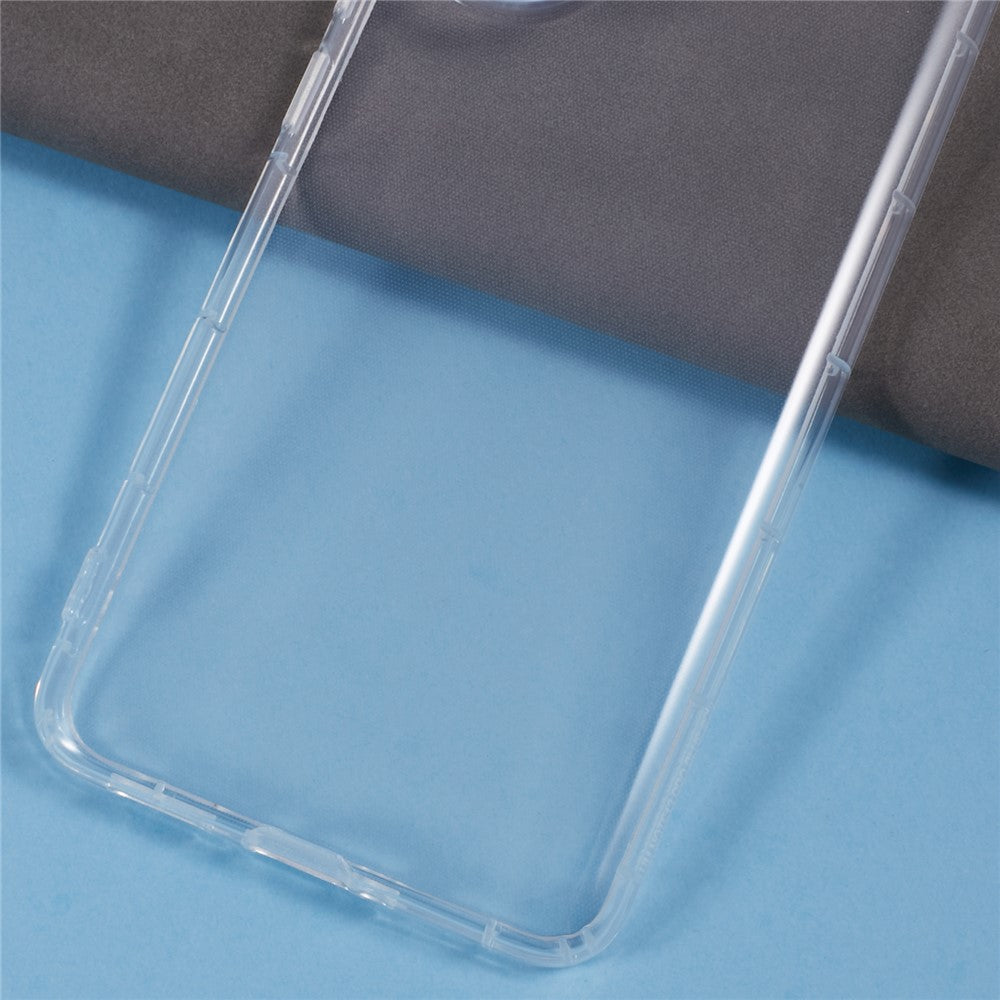 For Xiaomi Redmi Note 13 Pro+ 5G Clear Case Anti-Drop TPU Phone Cover (Big Rear Lens Hole)