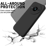 For Xiaomi Redmi A3x 4G Case Liquid Silicone Phone Cover with Wrist Strap