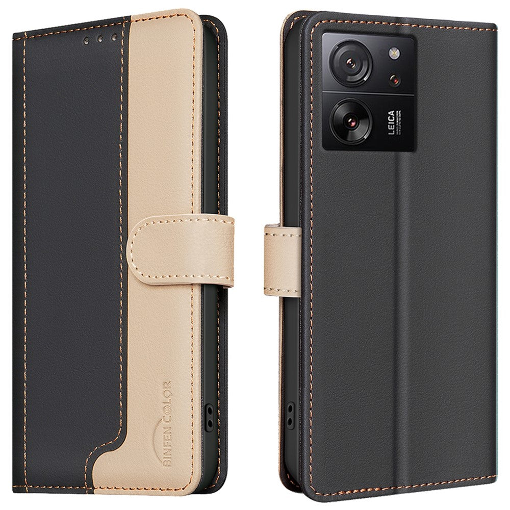 BINFEN COLOR BF33 For Xiaomi 13T / 13T Pro / Redmi K60 Ultra Leather Case Phone Wallet Cover