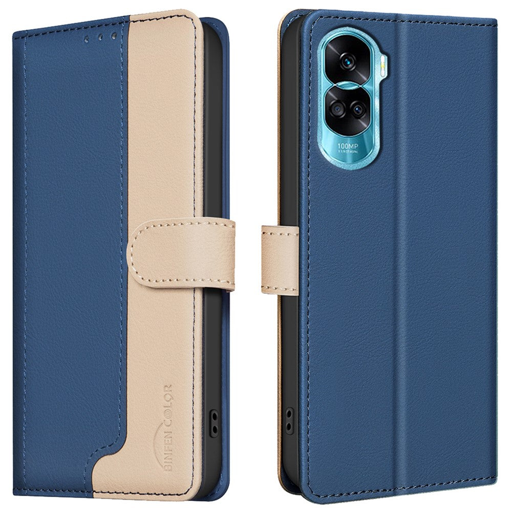 BINFEN COLOR BF33 For Honor X50i 5G / 90 Lite 5G Case Wallet Leather Cover RFID Blocking