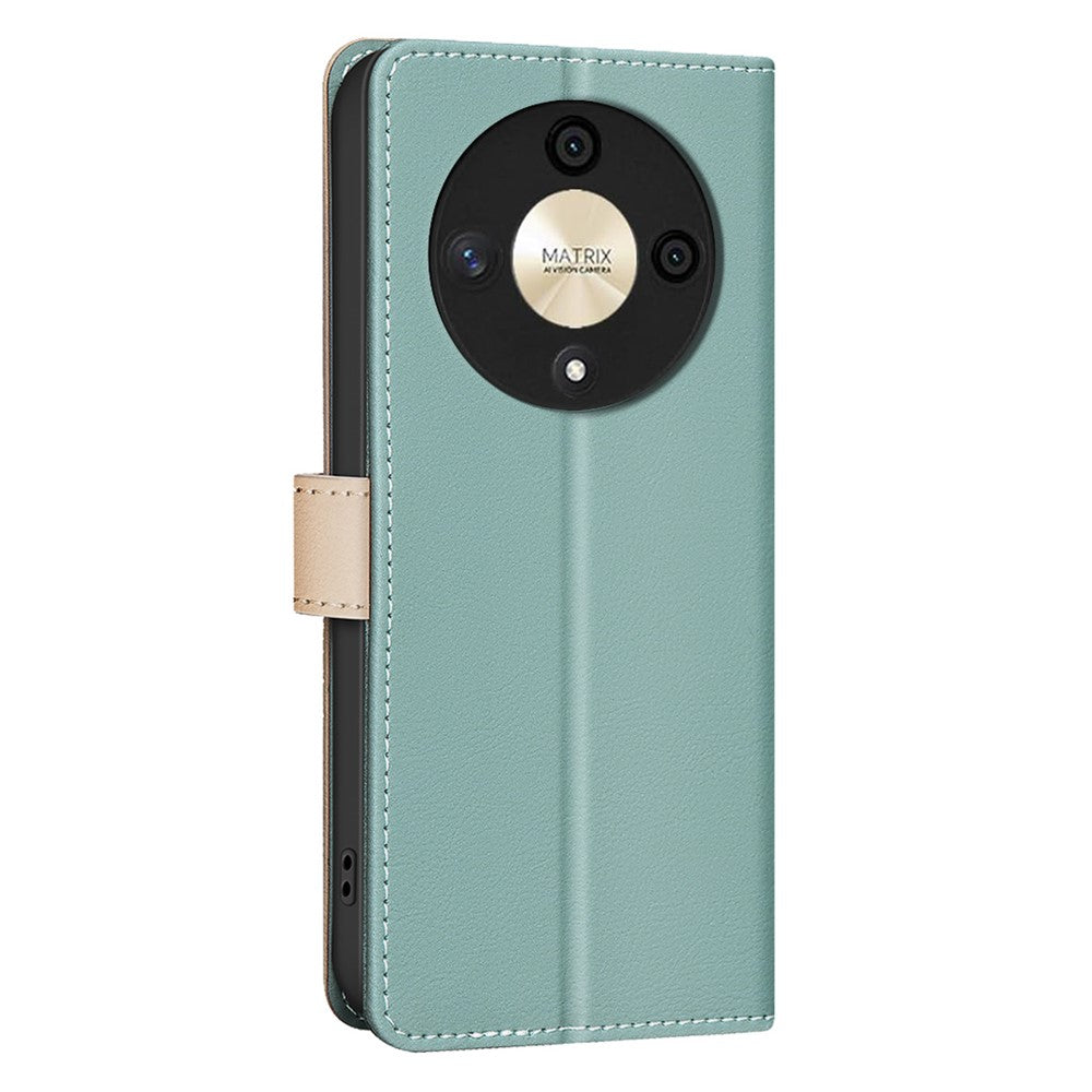 BINFEN COLOR BF33 For Honor Magic6 Lite 5G / X9b 5G Leather Case RFID Blocking Card Slots