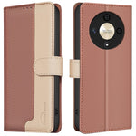 BINFEN COLOR BF33 For Honor Magic6 Lite 5G / X9b 5G Leather Case RFID Blocking Card Slots