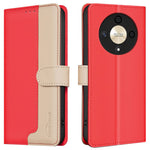 BINFEN COLOR BF33 For Honor Magic6 Lite 5G / X9b 5G Leather Case RFID Blocking Card Slots
