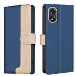 BINFEN COLOR BF33 For Oppo A18 4G / A38 4G Leather Case Stand RFID Blocking Card Slots