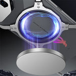 For Asus ROG Phone 8 5G / 8 Pro 5G Bumper Case Frameless Magnetic Kickstand Metal Phone Cover