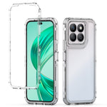 Til Honor X8b 4G Gennemsigtigt Cover Akryl+TPU Telefoncover Præcise Udskæringer til Linse