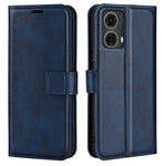 Til Motorola Moto G85 5G / S50 Neo 5G Læderetui Kalvetekstur Stativ Telefoncover