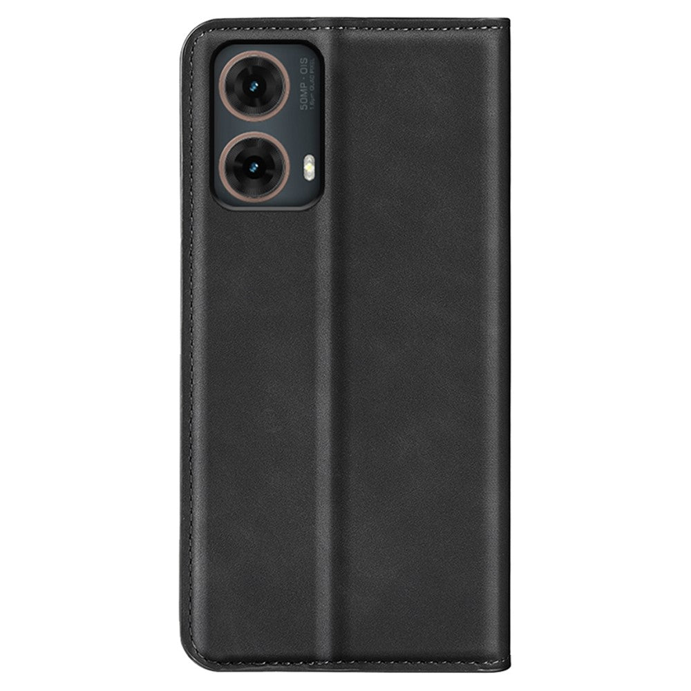 Til Motorola Moto G85 5G / S50 Neo 5G Etui PU Læder Pung Folio Flip Telefon Cover