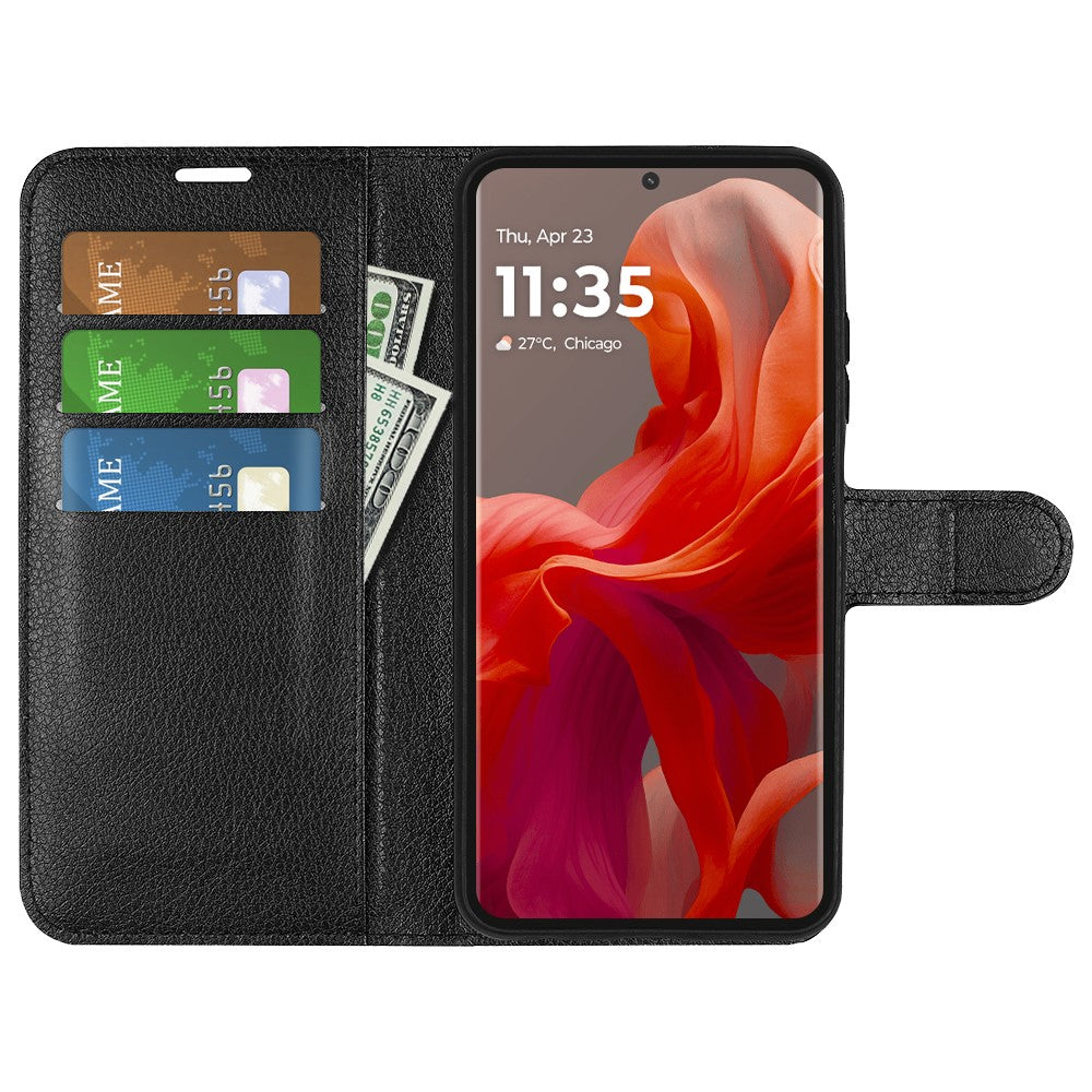 For Motorola Moto G85 5G / S50 Neo 5G Wallet Phone Case Litchi Texture Leather Flip Cover