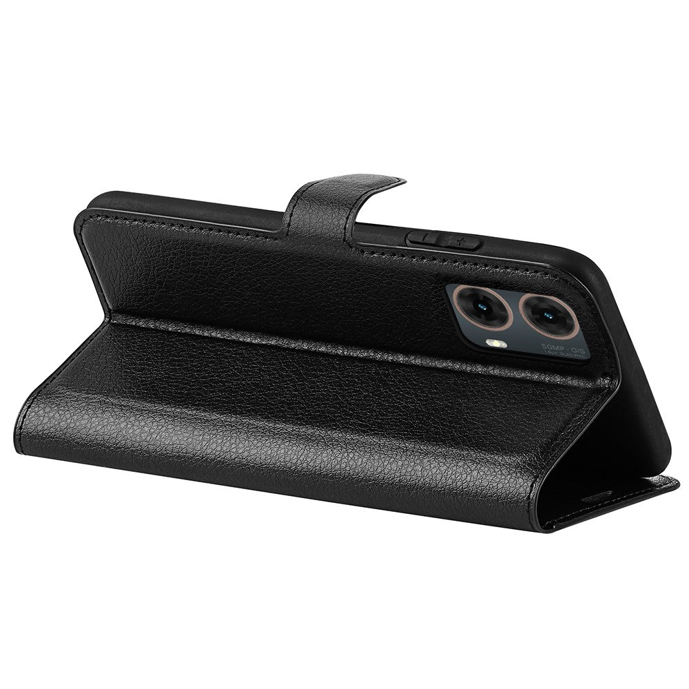 For Motorola Moto G85 5G / S50 Neo 5G Wallet Phone Case Litchi Texture Leather Flip Cover