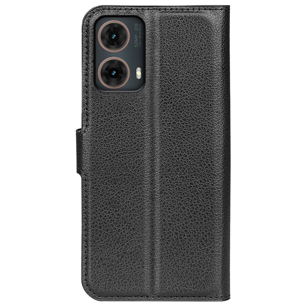 For Motorola Moto G85 5G / S50 Neo 5G Wallet Phone Case Litchi Texture Leather Flip Cover