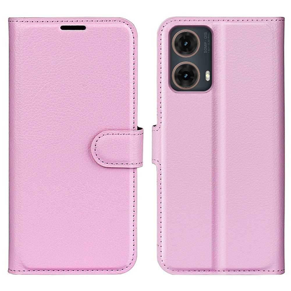 For Motorola Moto G85 5G / S50 Neo 5G Wallet Phone Case Litchi Texture Leather Flip Cover