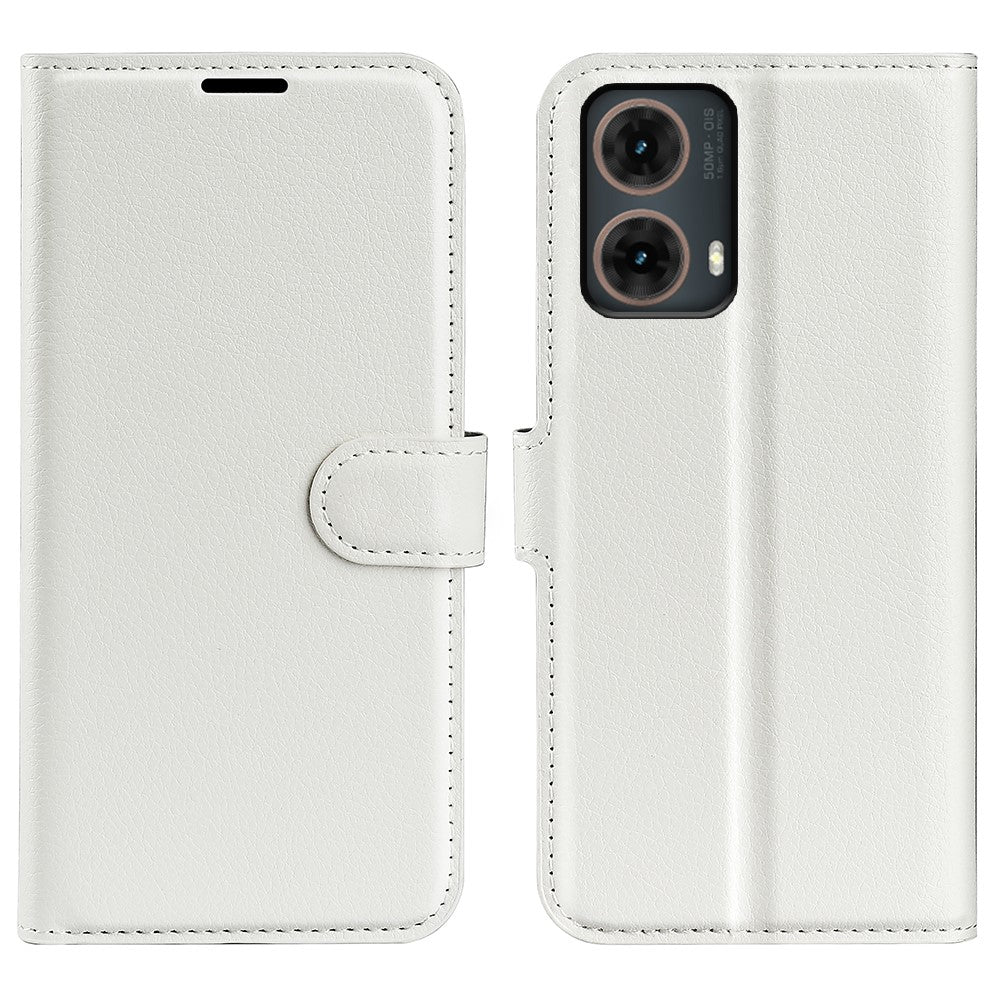 For Motorola Moto G85 5G / S50 Neo 5G Wallet Phone Case Litchi Texture Leather Flip Cover