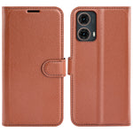 For Motorola Moto G85 5G / S50 Neo 5G Wallet Phone Case Litchi Texture Leather Flip Cover