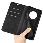 For Oppo Reno12 F 5G Case Skin-Touch Leather Wallet Phone Cover