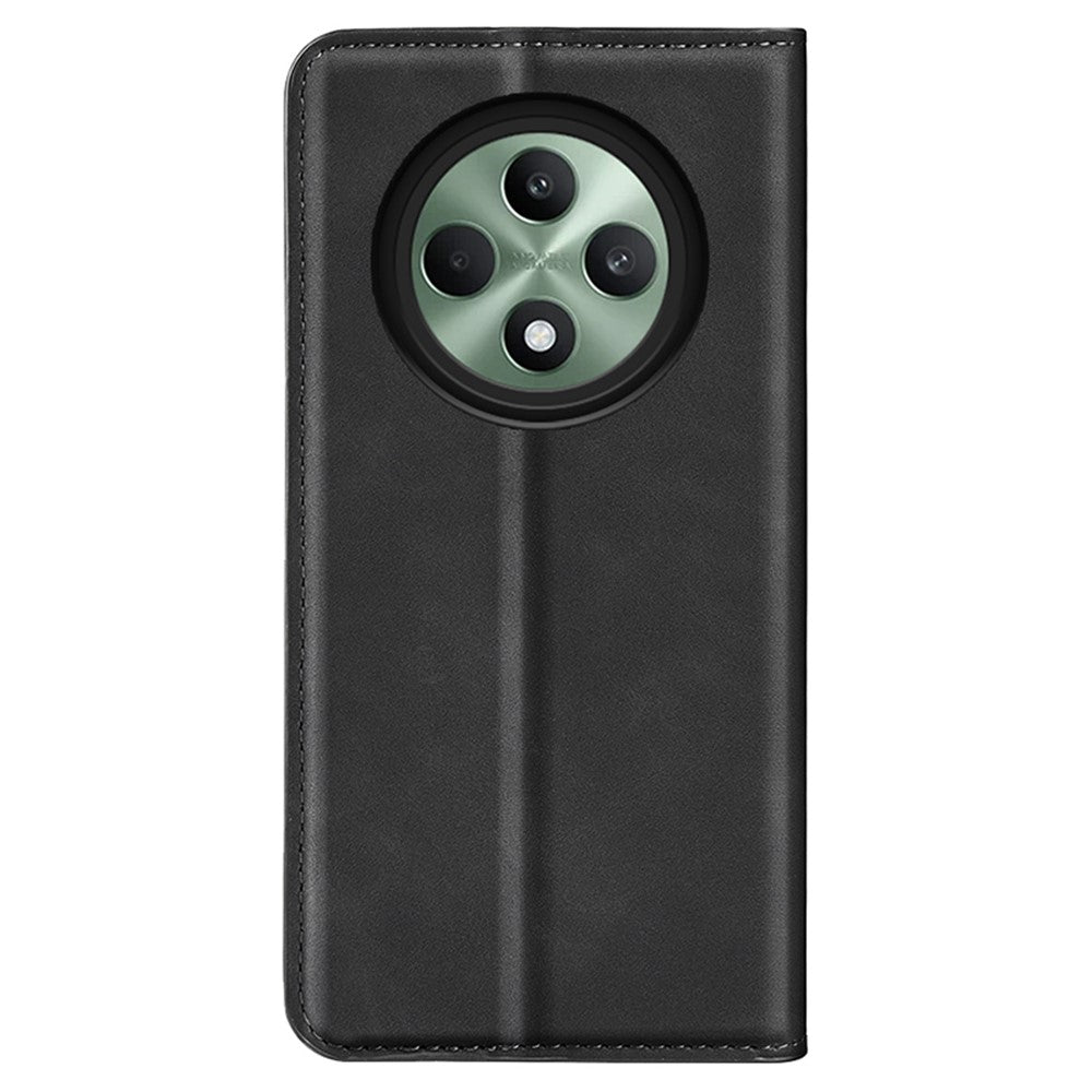 For Oppo Reno12 F 5G Case Skin-Touch Leather Wallet Phone Cover