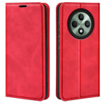 For Oppo Reno12 F 5G Case Skin-Touch Leather Wallet Phone Cover