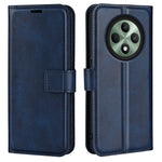 For Oppo Reno12 F 5G Stand Case Calf Texture Shockproof Leather Phone Cover
