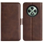 For Oppo Reno12 F 5G Case Calf Texture Leather Stand Wallet Phone Cover