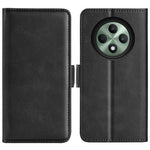 For Oppo Reno12 F 5G Case Calf Texture Leather Stand Wallet Phone Cover