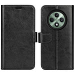 For Oppo Reno12 F 5G Case Crazy Horse Texture Leather Stand Phone Cover with Wallet
