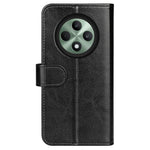 For Oppo Reno12 F 5G Case Crazy Horse Texture Leather Stand Phone Cover with Wallet